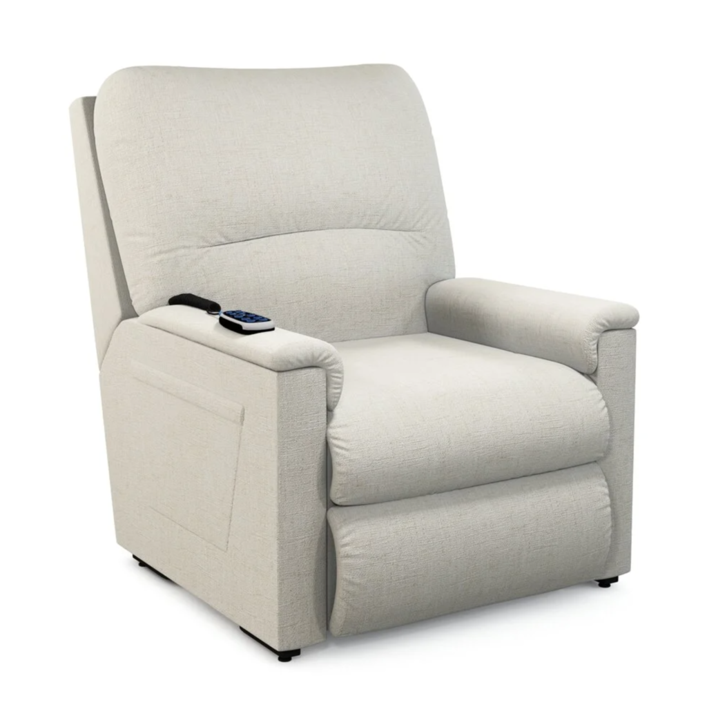 Margaret Bronze Power Lift Recliner by La-Z-Boy